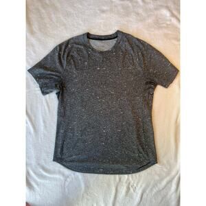 Lululemon Mens Metal Vent Tech T-Shirt Med Gray Heather Athletic Running Gym
